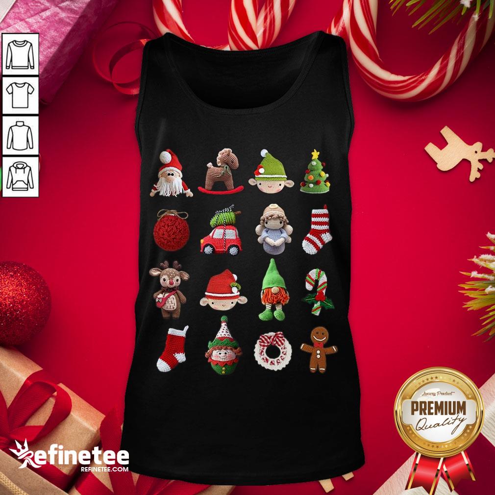 Funny Collection Of Christmas Santa Claus Playing Pose Activity For Xmas Day Tank-Top - Design By Refinetee.com Funny Collection Of Christmas Santa Claus Playing Pose Activity For Xmas Day Tank-Top - Design By Refinetee.com