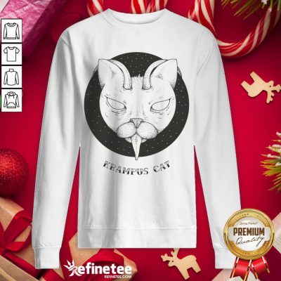 Funny Krampus Dark Christmas Gift Sweatshirt - Design By Refinetee.com
