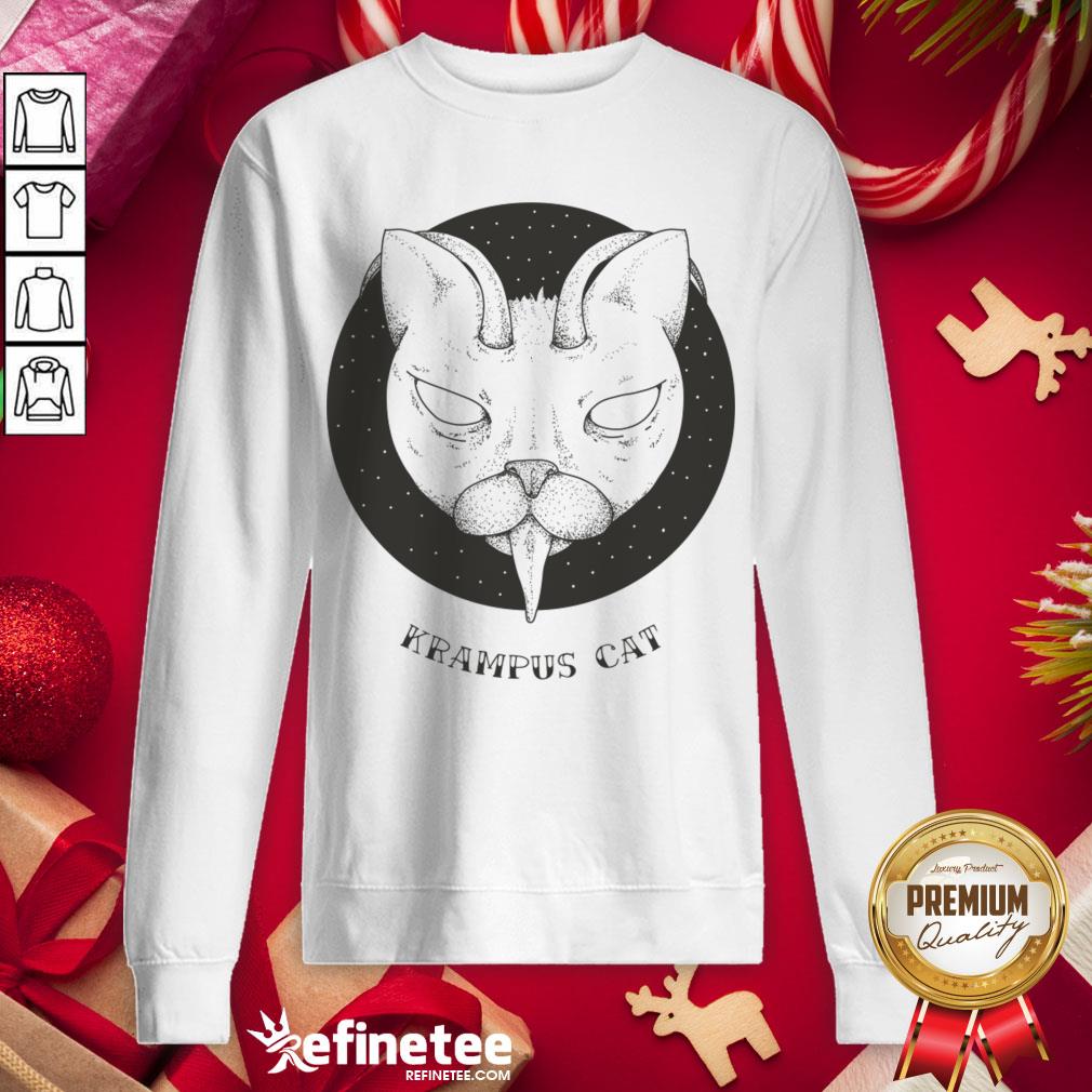 Funny Krampus Dark Christmas Gift Sweatshirt - Design By Refinetee.com Funny Krampus Dark Christmas Gift Sweatshirt - Design By Refinetee.com