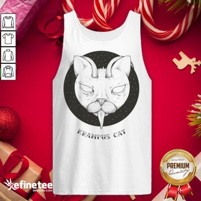 Funny Krampus Dark Christmas Gift Tank-Top - Design By Refinetee.com