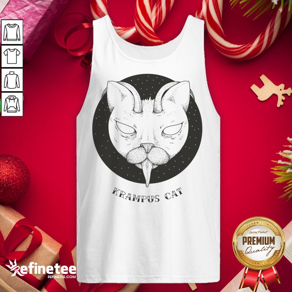 Funny Krampus Dark Christmas Gift Tank-Top - Design By Refinetee.com Funny Krampus Dark Christmas Gift Tank-Top - Design By Refinetee.com