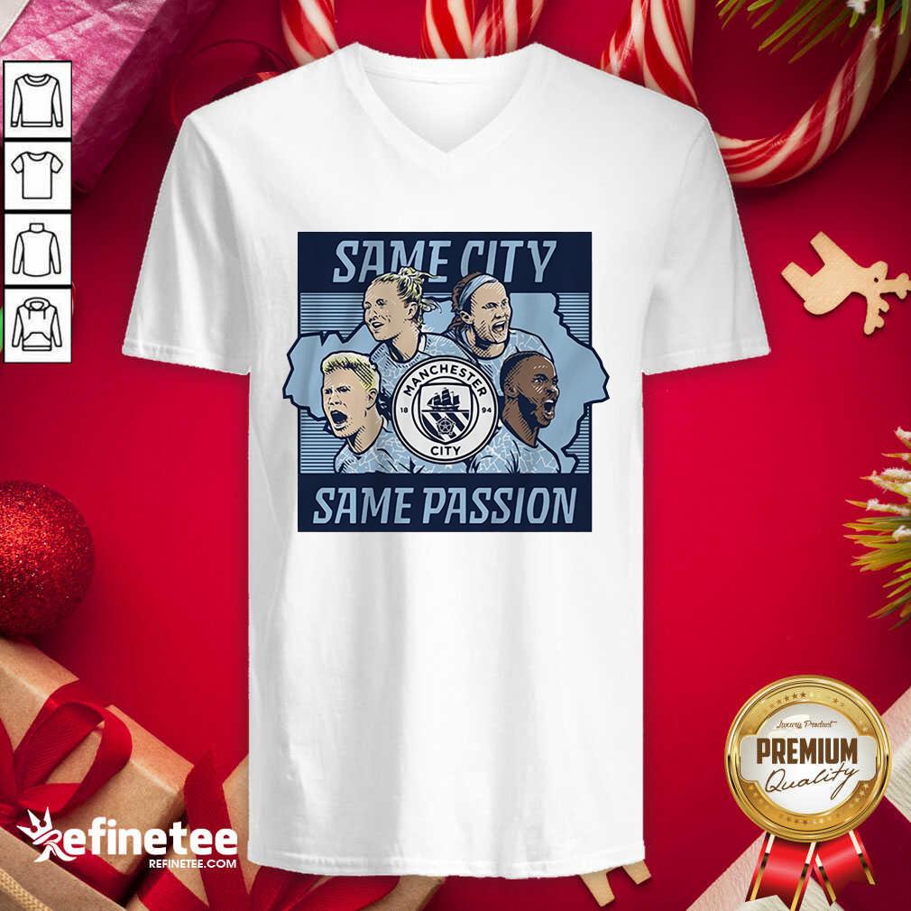 Funny Same City Same Passion 2020 V-neck - Design By Refinetee.com Same City Same Passion 2020 V-neck - Design By Refinetee.com