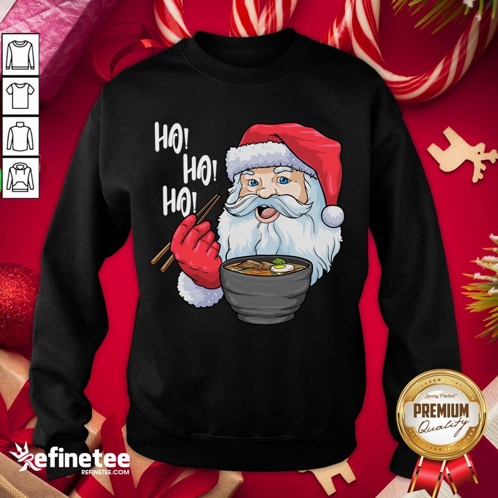 Funny Santa Ramen Noodles Shirt Christmas Japanese Noodles Sweatshirt - Design By Refinetee.com Funny Santa Ramen Noodles Shirt Christmas Japanese Noodles Sweatshirt - Design By Refinetee.com