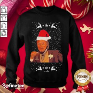 Funny Trump Has Covid Memes Christmas Sweatshirt - Design By Refinetee.com