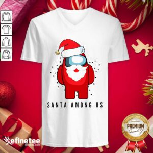 Good Among Us Merry Sus Mas Christmas 2020 V-neck - Design By Refinetee.com