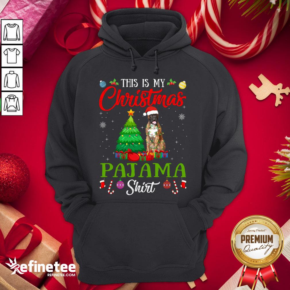 Good This Is My Christmas Pajama Shirt Boxer Dog Lover Gift Hoodie - Design By Refinetee.com Good This Is My Christmas Pajama Shirt Boxer Dog Lover Gift Hoodie - Design By Refinetee.com