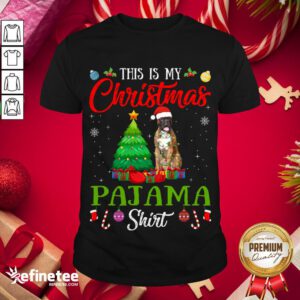 Good This Is My Christmas Pajama Shirt Boxer Dog Lover Gift Shirt  - Design By Refinetee.com