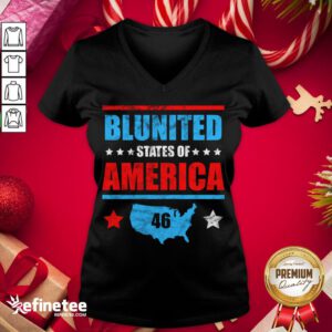 Happy Biden Harris Win Big 2020 Election Victory Trump Vintage V-neck - Design By Refinetee.com