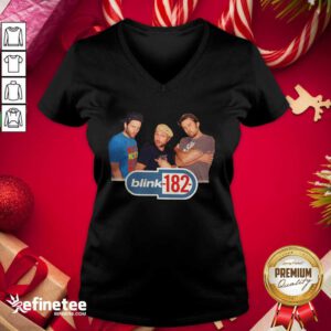Happy It’s Always Sunny In Philadelphia Blink 182 V-neck - Design By Refinetee.com