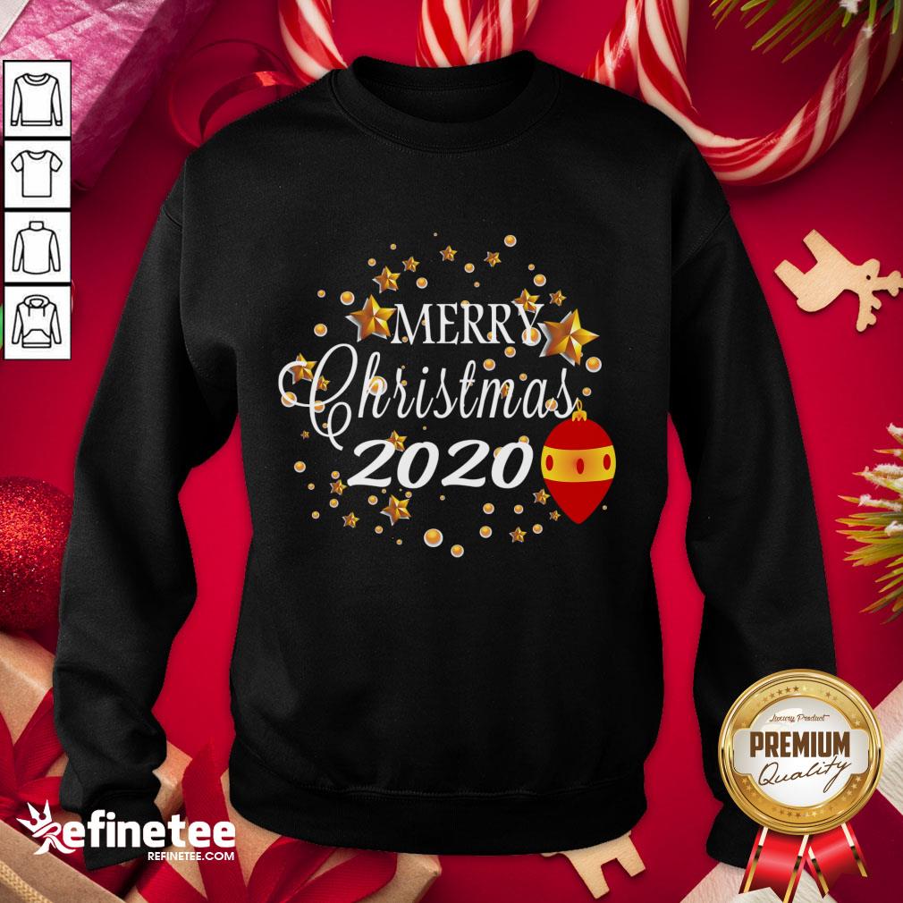 Happy Merry Christmas 2020 Humor With Stars Cute Funny Great Gift Sweatshirt - Design By Refinetee.com Happy Merry Christmas 2020 Humor With Stars Cute Funny Great Gift Sweatshirt - Design By Refinetee.com