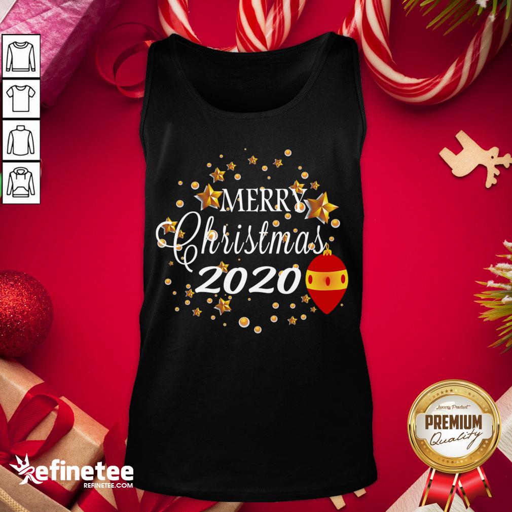 Happy Merry Christmas 2020 Humor With Stars Cute Funny Gre- Design By Refinetee.com at Gift Tank-Top Happy Merry Christmas 2020 Humor With Stars Cute Funny Gre- Design By Refinetee.com at Gift Tank-Top