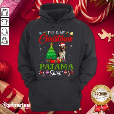 Happy This Is My Christmas Pajama Shirt Beagle Dog Lover Gift Hoodie - Design By Refinetee.com