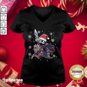 Hot Lich King Christmas Edition Classic V-neck - Design By Refinetee.com