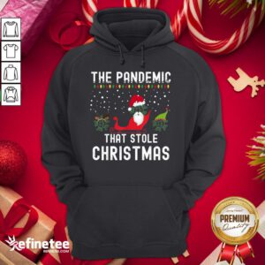 Hot Pandemic That Stole Christmas 2020 Ugly Tacky Xmas Hoodie - Design By Refinetee.com