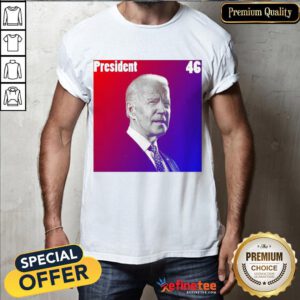 Hot President 46 Joe Biden American Solarized Superman Shirt- Design By Refinetee.com