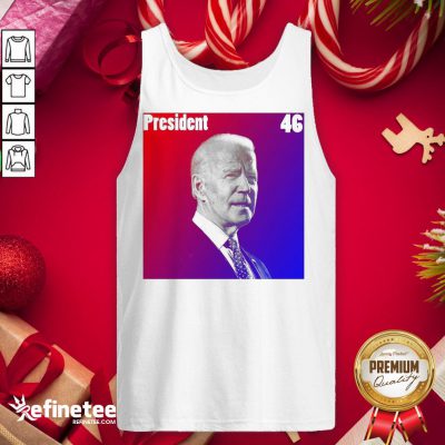 Hot President 46 Joe Biden American Solarized Superman Tank-Top - Design By Refinetee.com