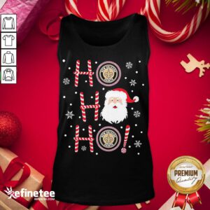 Hot Santa Claus Ho Ho Ho New Orleans Saints Christmas Tank-Top - Design By Refinetee.com