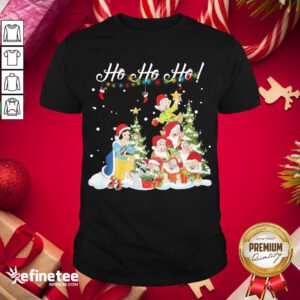 Hot Snow White The Seven Dwarfs Santa Ho Ho Ho Christmas Shirt- Design By Refinetee.com