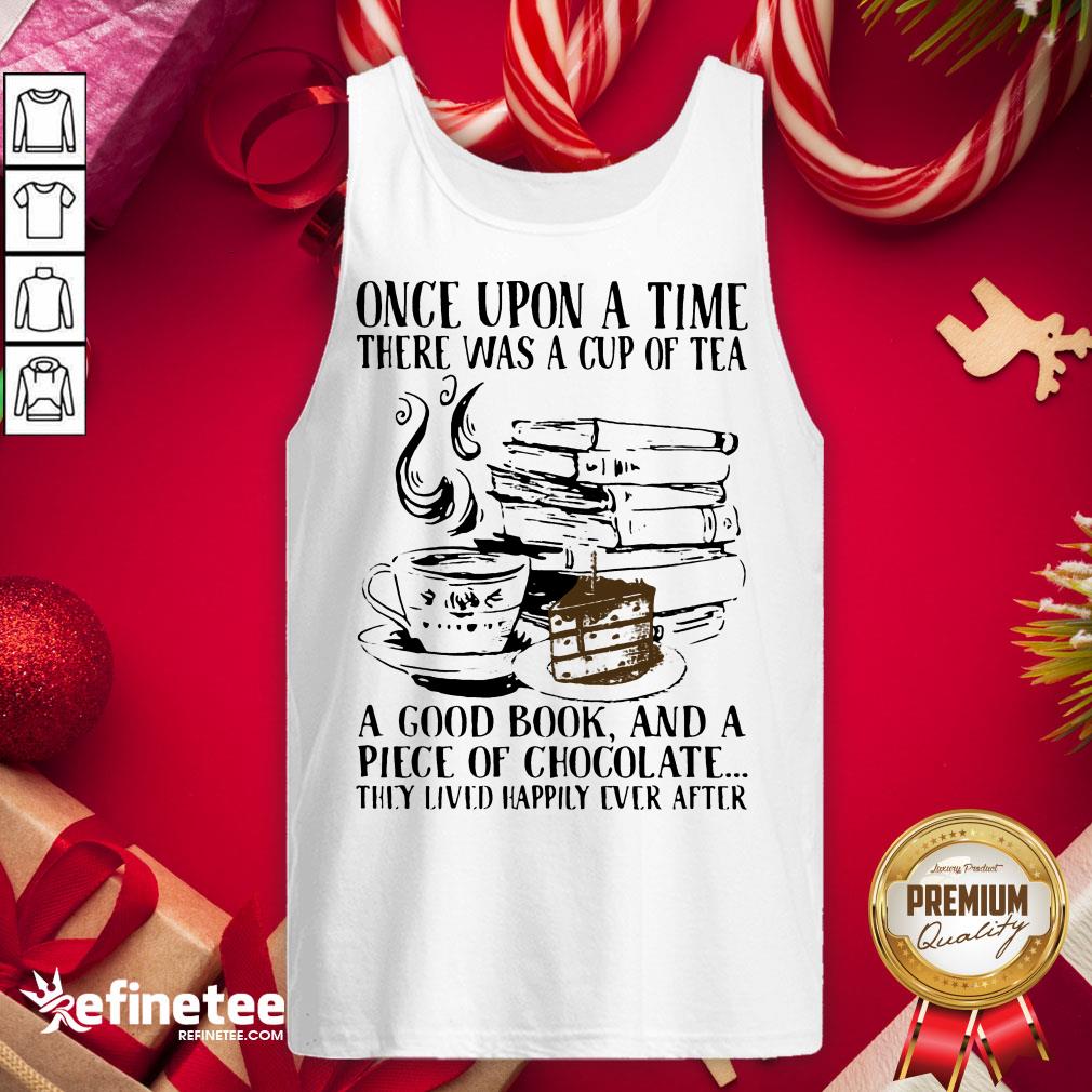 Hot Upon Time Cup Tea Good Book Piece Chocolate Lived Happily Ever Tank-Top - Design By Refinetee.com Hot Upon Time Cup Tea Good Book Piece Chocolate Lived Happily Ever Tank-Top - Design By Refinetee.com