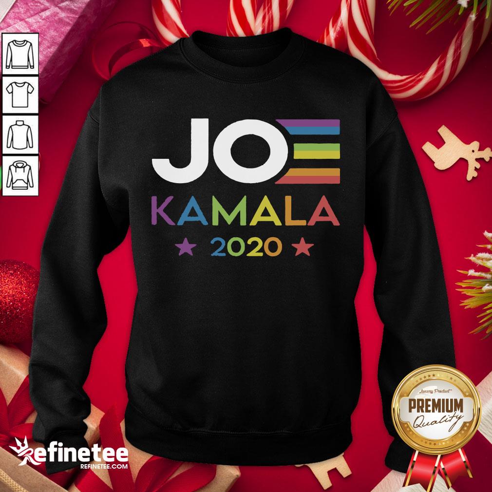 New Joe Kamala 2020 Rainbow Pride Sweatshirt- Design By Refinetee.com