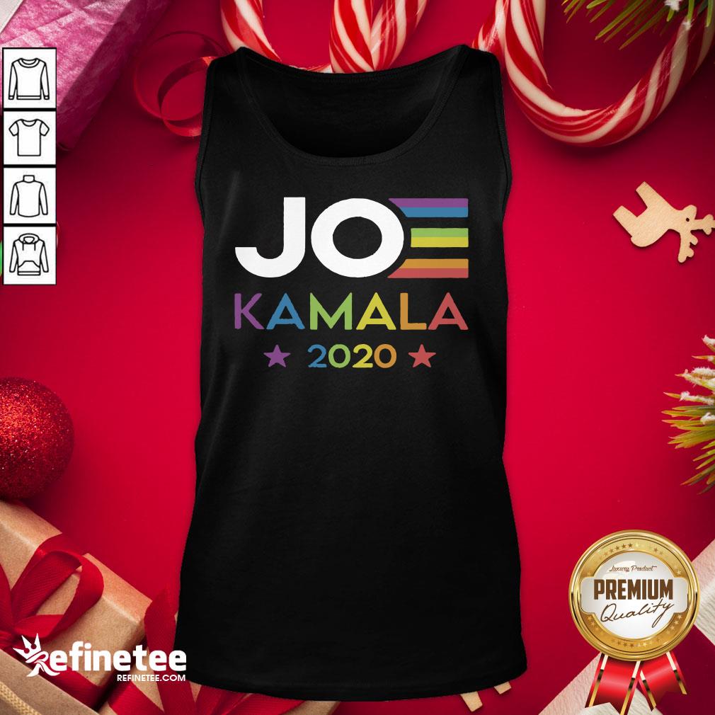 New Joe Kamala 2020 Rainbow Pride Tank Top- Design By Refinetee.com