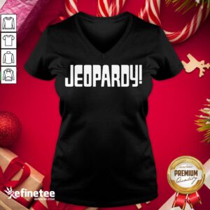 Nice Jeopardy Game Show Funny V-neck - Design By Refinetee.com