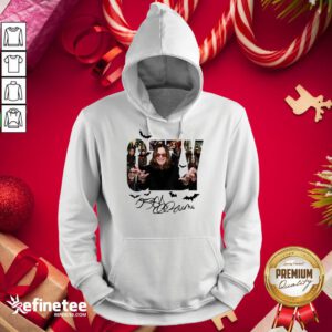Nice Ozzy Osbourne Prince Of Darkness Signature Hoodie - Design By Refinetee.com