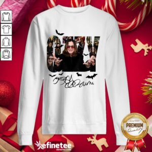 Nice Ozzy Osbourne Prince Of Darkness Signature Sweatshirt - Design By Refinetee.com