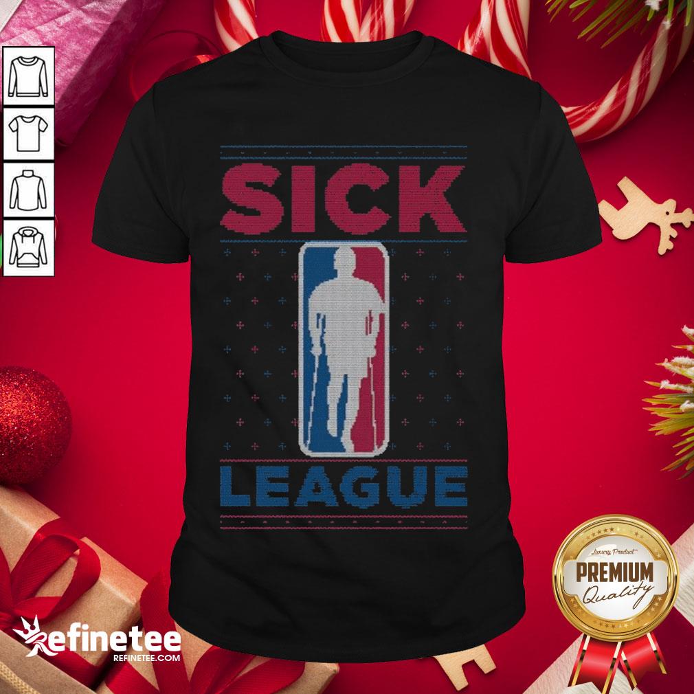 Nice Sick League Ugly Christmas 2020 Tee Shirt- Design By Refinetee.com