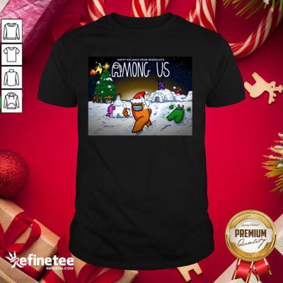 Official Holidays from Innersloth Among Us Christmas Shirt - Design By Refinetee.com