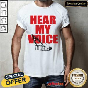 Official Kublaikhantx Merch Hear My Voice Shirt - Design By Refinetee.com