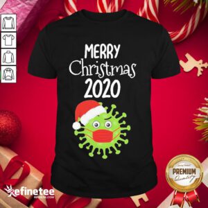 Official Merry Christmas 2020 Quarantine Christmas Viruscorona Shirt- Design By Refinetee.com