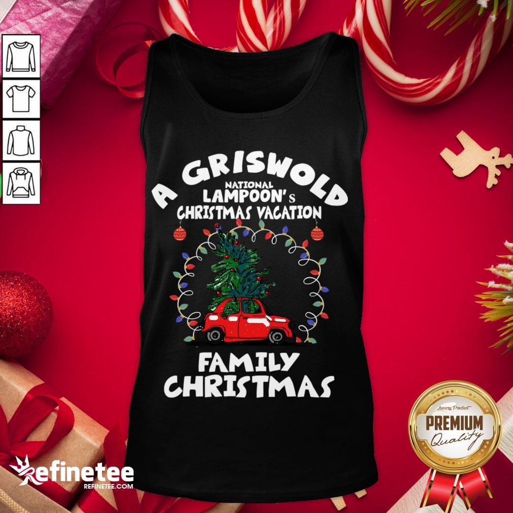 Official National Lampoon's Christmas Tree Car Tank-Top - Design By Refinetee.com Official National Lampoon's Christmas Tree Car Tank-Top - Design By Refinetee.com