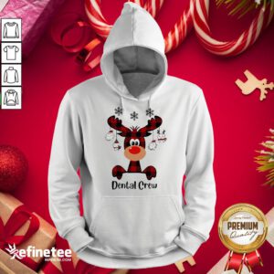 Official Reindeer Dispatcher Dental Crew Christmas Hoodie - Design By Refinetee.com