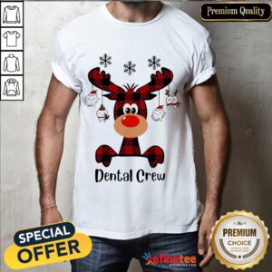 Official Reindeer Dispatcher Dental Crew Christmas Shirt- Design By Refinetee.com