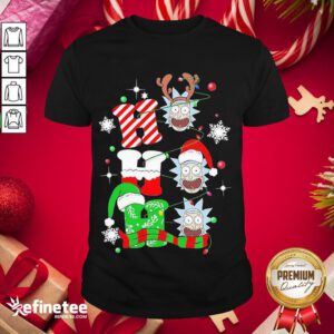Official Rick Sanchez Ho Ho Ho Gorgeous Christmas Ornament Shirt- Design By Refinetee.com