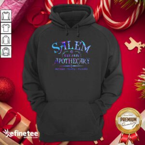 Official Salem Est 1629 Apothecary Potions Tonics Elixirs Color Hoodie - Design By Refinetee.com