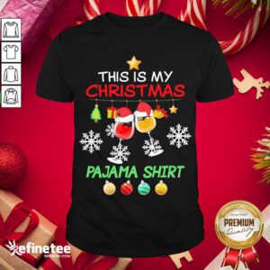 Official Swine Santa This Is My Christmas Pajama Shirt- Design By Refinetee.com