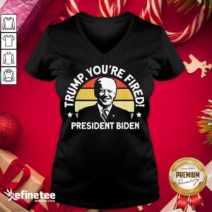 Official Trump, You're Fident President Biden V-neck - Design By Refinetee.com