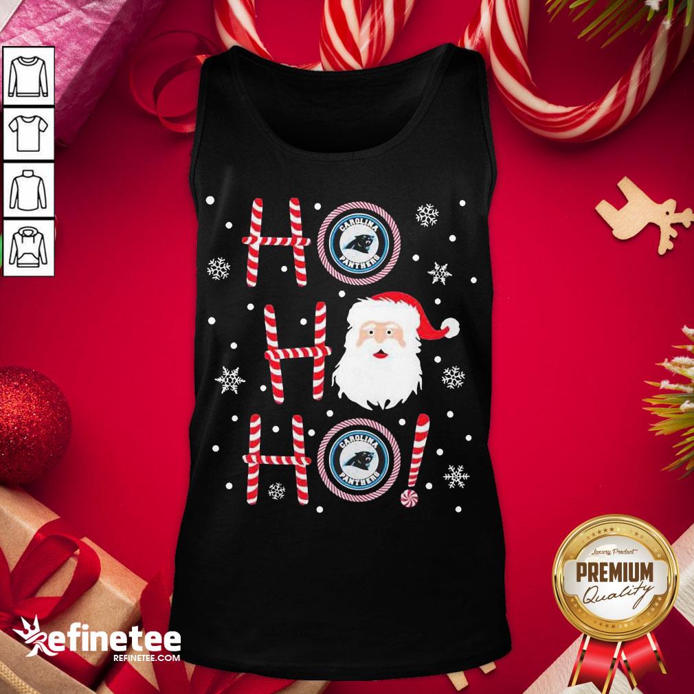 Original Santa Claus Ho Ho Ho Carolina Panthers Christmas Tank-Top - Design By Refinetee.com Original Santa Claus Ho Ho Ho Carolina Panthers Christmas Tank-Top - Design By Refinetee.com