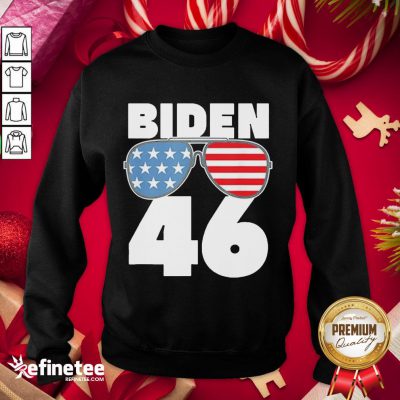 Perfect Elected Joe Biden 46Th Presi- Design By Refinetee.com dent 2020 Sweatshirt