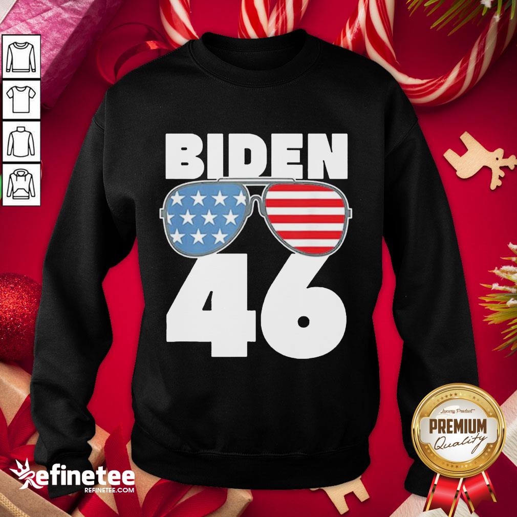 Perfect Elected Joe Biden 46Th Presi- Design By Refinetee.com dent 2020 Sweatshirt Perfect Elected Joe Biden 46Th Presi- Design By Refinetee.com dent 2020 Sweatshirt