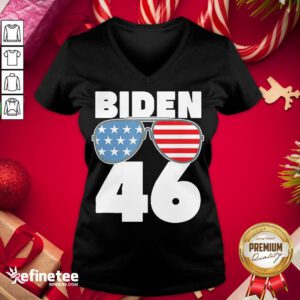 Perfect Elected Joe Biden 46Th President 2020 V-neck - Design By Refinetee.com