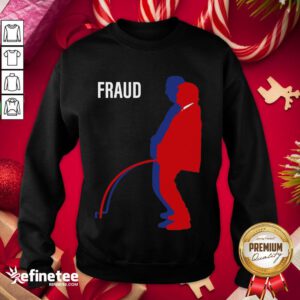 Perfect Trump And Biden Fraud Sweatshirt - Design By Refinetee.com