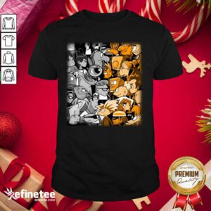 Premium Cartoon Network Vs Nickelodeon Shirt - Design By Refinetee.com