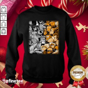 Premium Cartoon Network Vs Nickelodeon Sweatshirt - Design By Refinetee.com