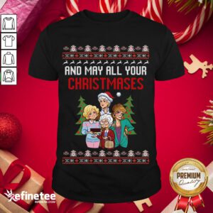Premium Golden Girls Christmas Ugly Shirt - Design By Refinetee.com