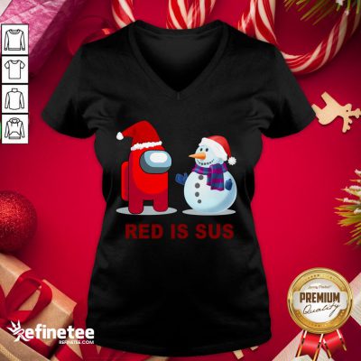 Premium I Like Red Is Sus V-neck - Design By Refinetee.com