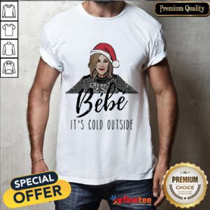 Premium Moira Rose Santa Bebe It's Cold Outside Christmas Shirt- Design By Refinetee.com