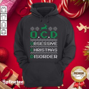 Premium Ocd Obsessive Christ- Design By Refinetee.com mas Disorder Hoodie